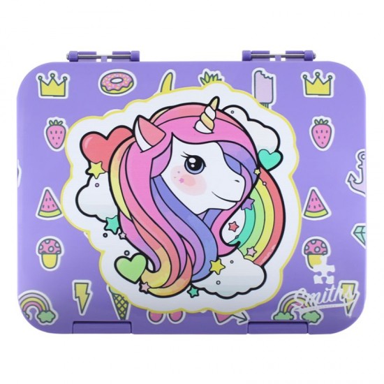 Purple Unicorn Bento Lunch Box