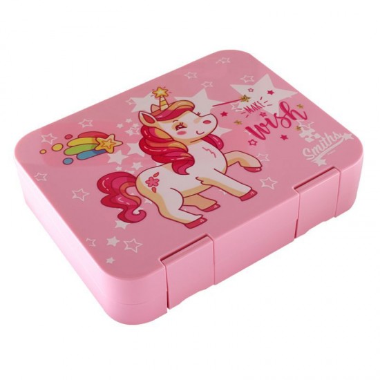 SnipsLock Lunch Box Kids Square 0,8 L - Unicorn - Snips